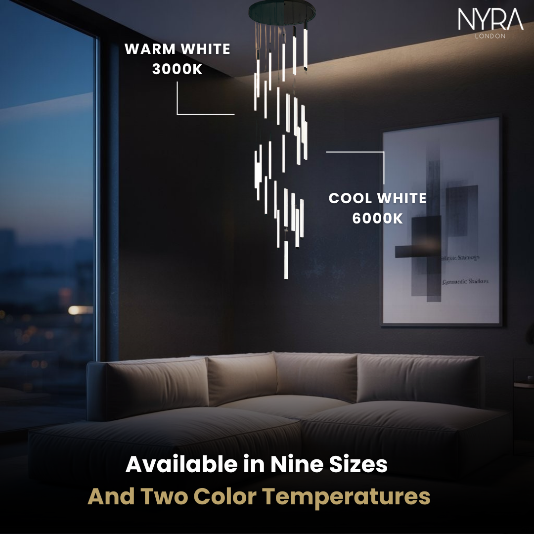 Milano Staircase Art Chandelier