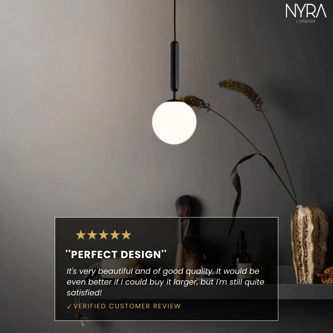 Black Castello Pendant Light