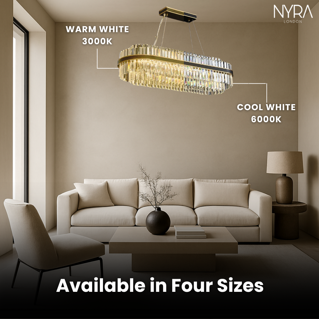 Oryx Rectangle Crystal Chandeliers