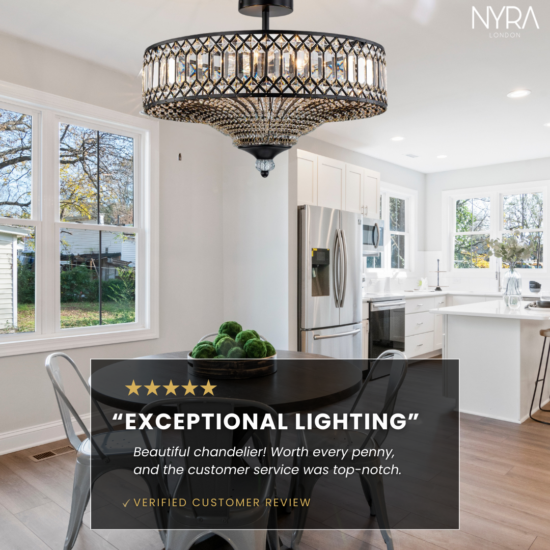Sienna Crystal Round Chandeliers