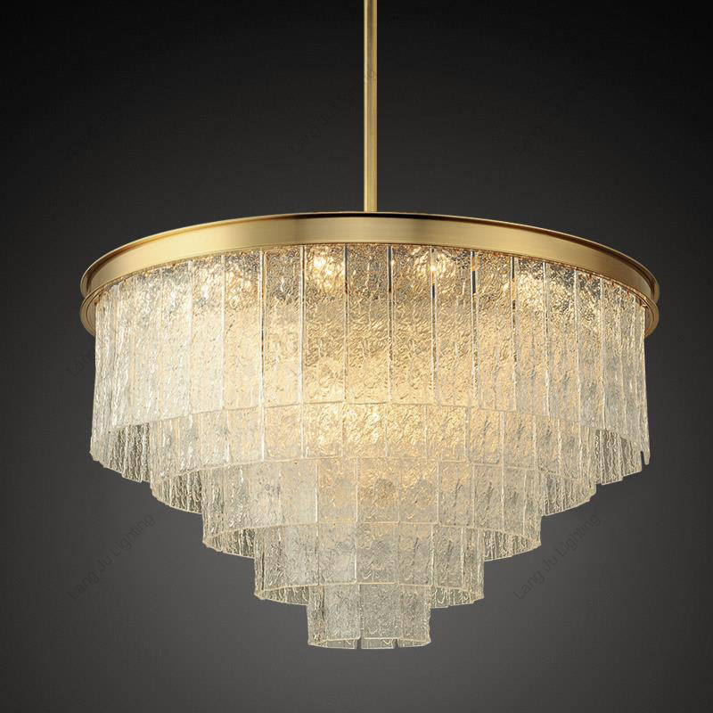 Belmont Glass Chandelier collection