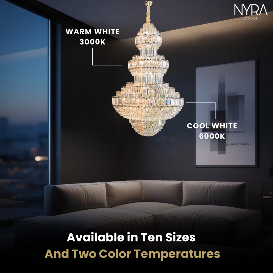 Nyra Royal Crystal Chandelier