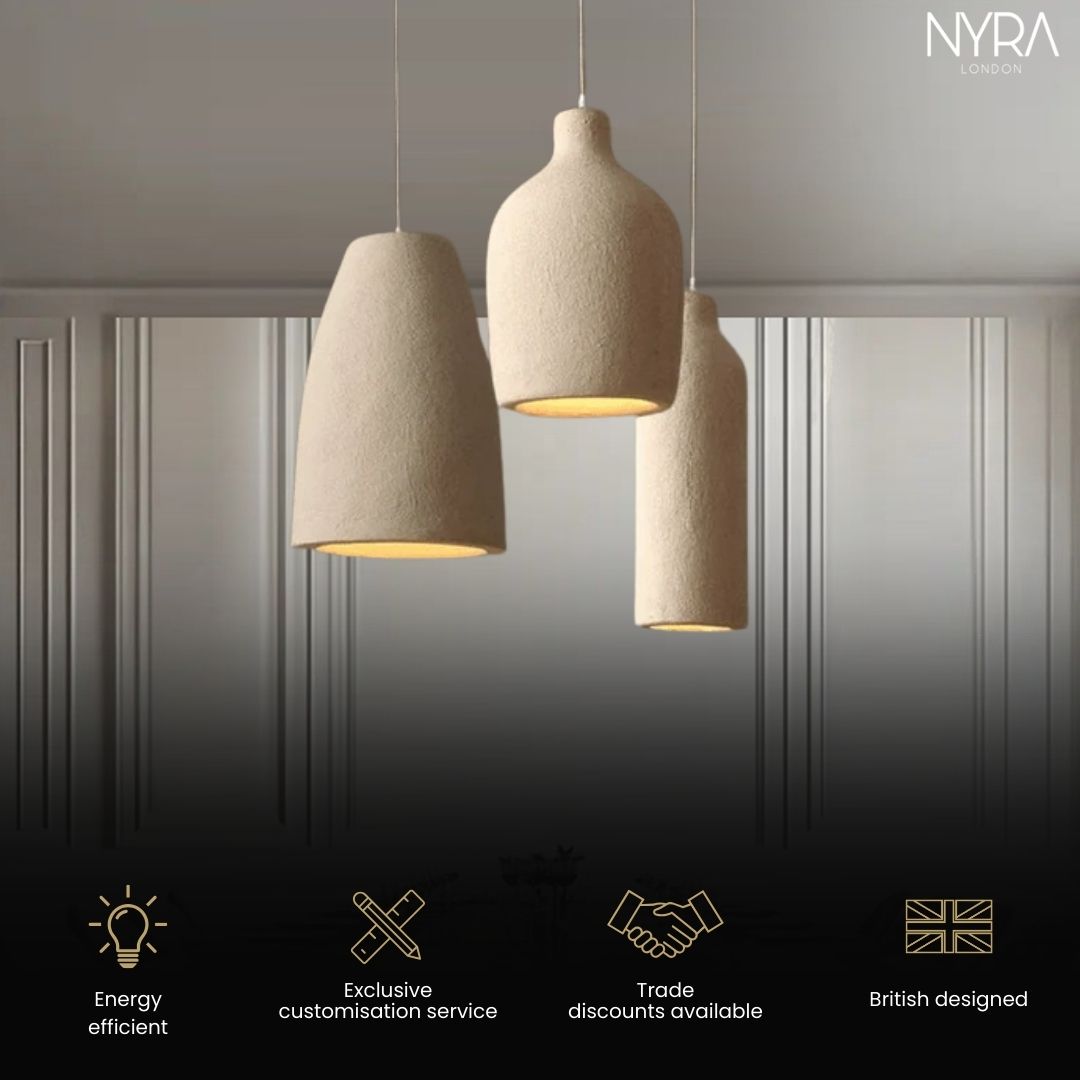 NYRA Resin Wabi Pendant Lights