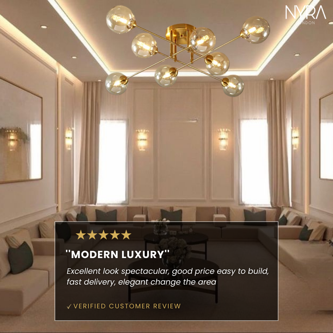 Piccadilly Glass Ball Chandelier