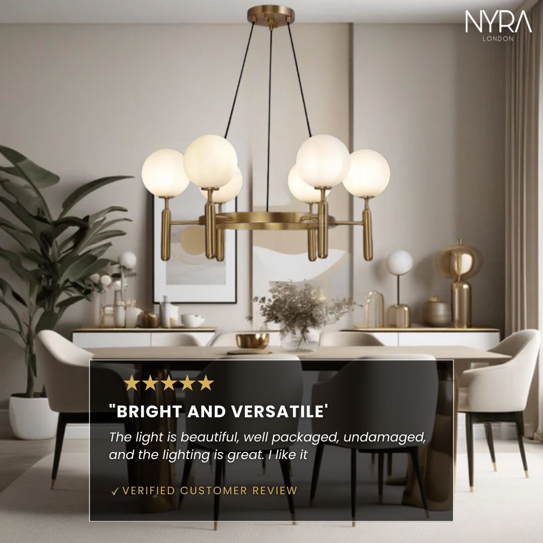 Diana Orb Ball Chandelier