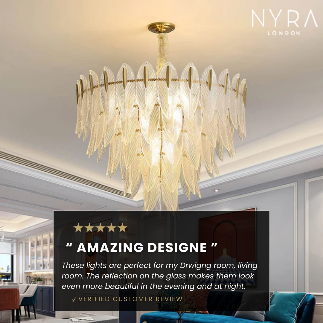 VIOLETTA Glass Chandeliers