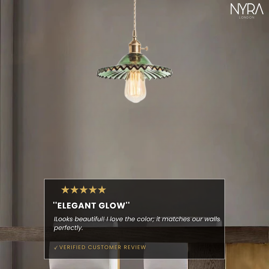 Braided York Glass Pendant