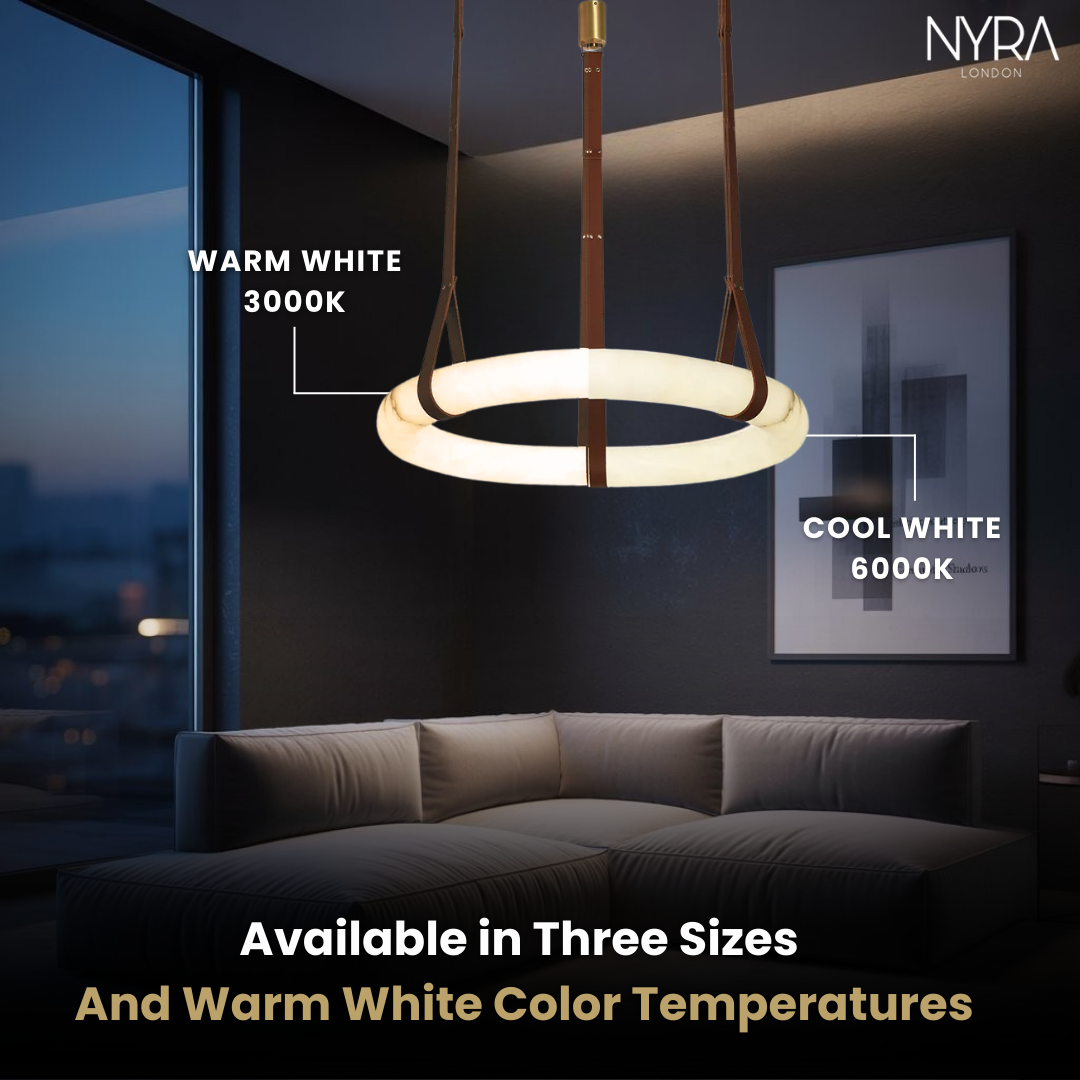Wexford Marble Ring Chandelier