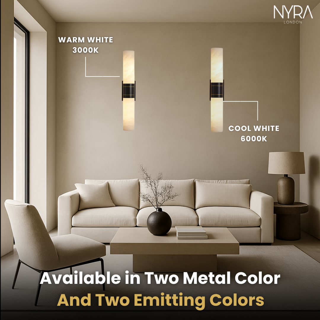 Aria Marble Wall Lamp