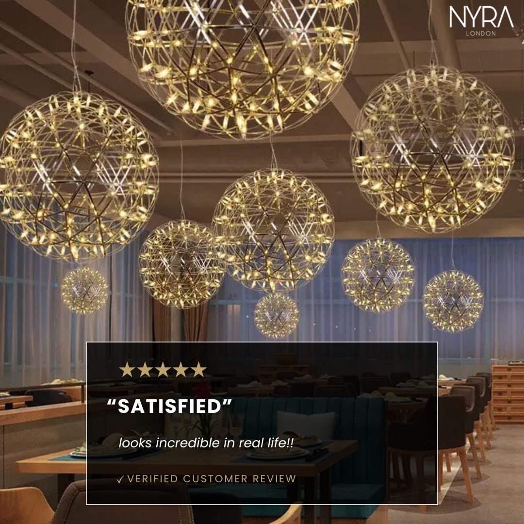 NYRA Firework Chandelier