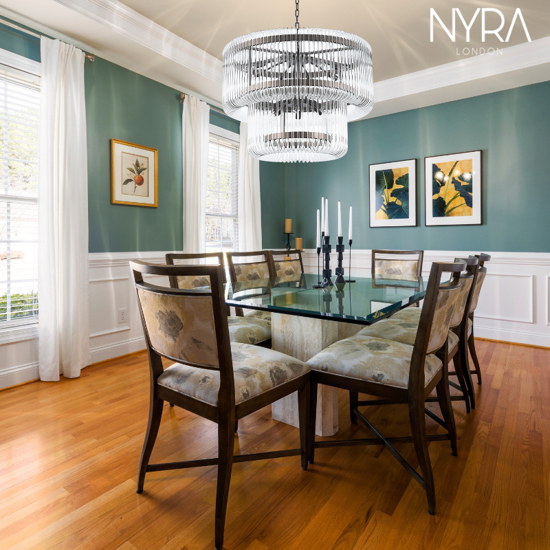 Exquisha 2-Tiered Crystal Chandelier