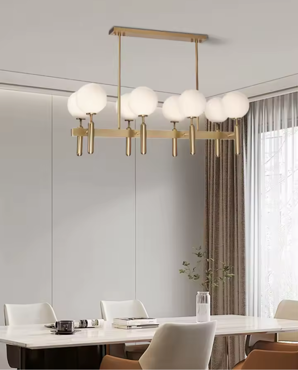 Diana Orb Ball Chandelier