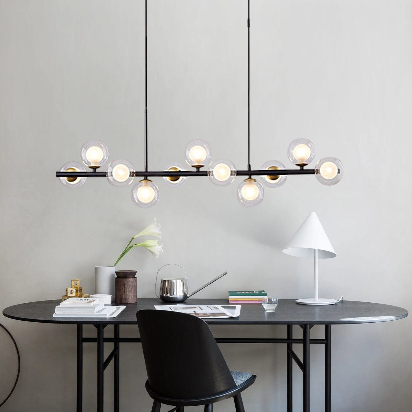 Customisable Visage chandelier-Nyralondon