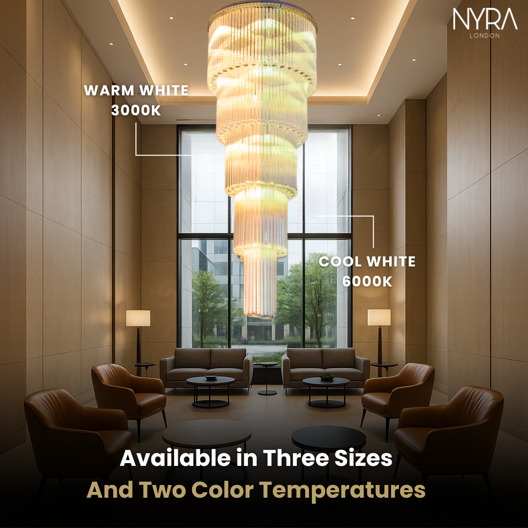 Xenara Large Crystal Chandelier