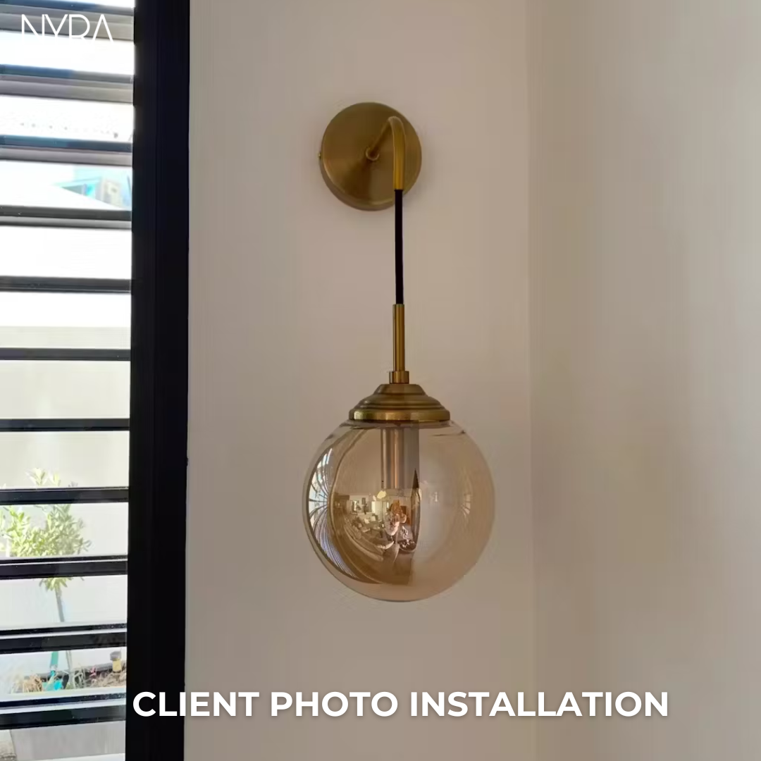 Eclipse Glass Wall Lamp