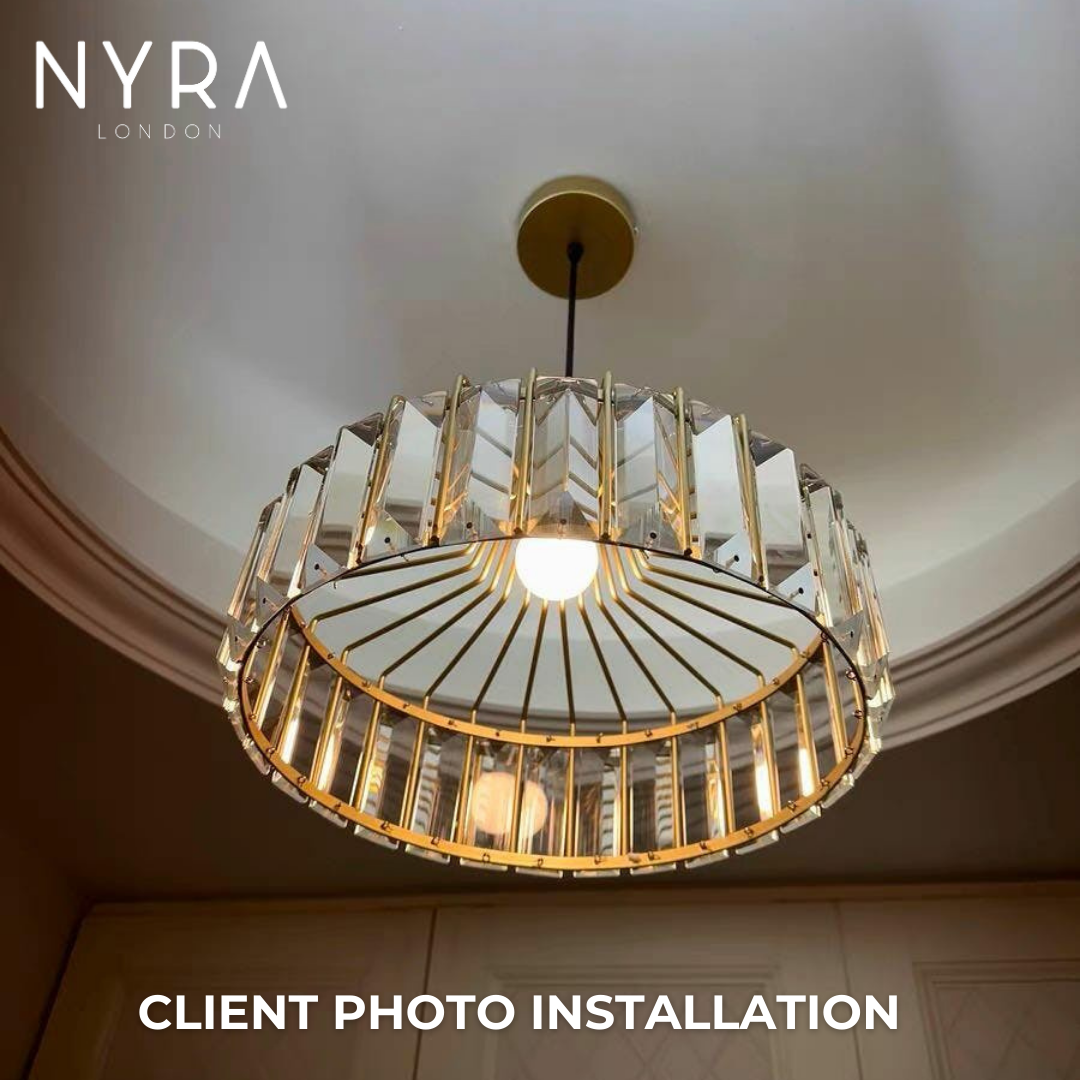 Serenity Crystal Pendant Lamp