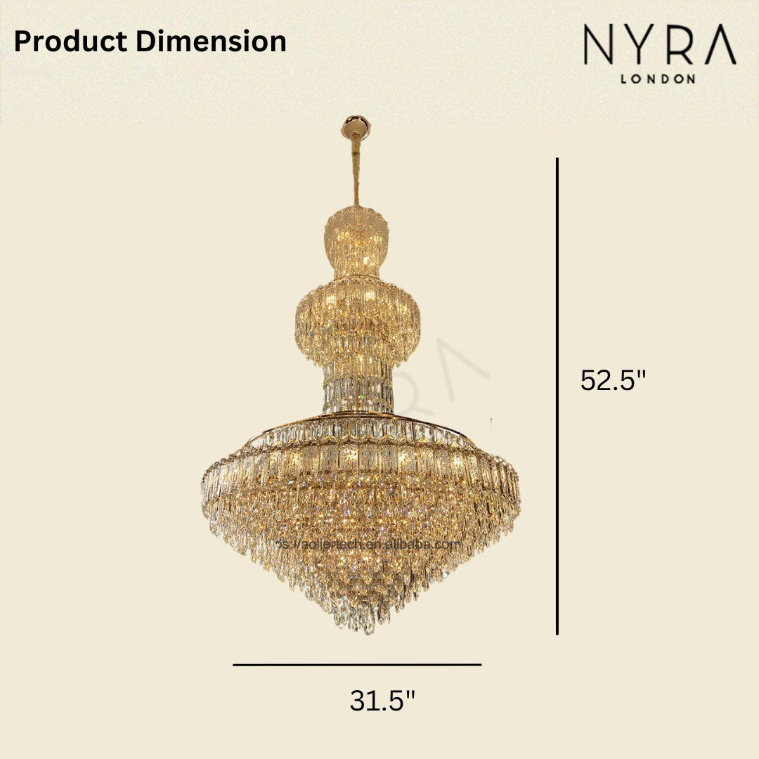 Orlix Large Crystal Chandelier