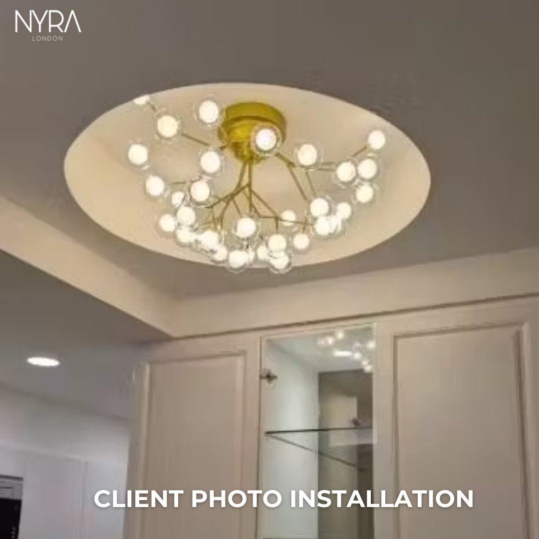Celestial Orb Chandelier