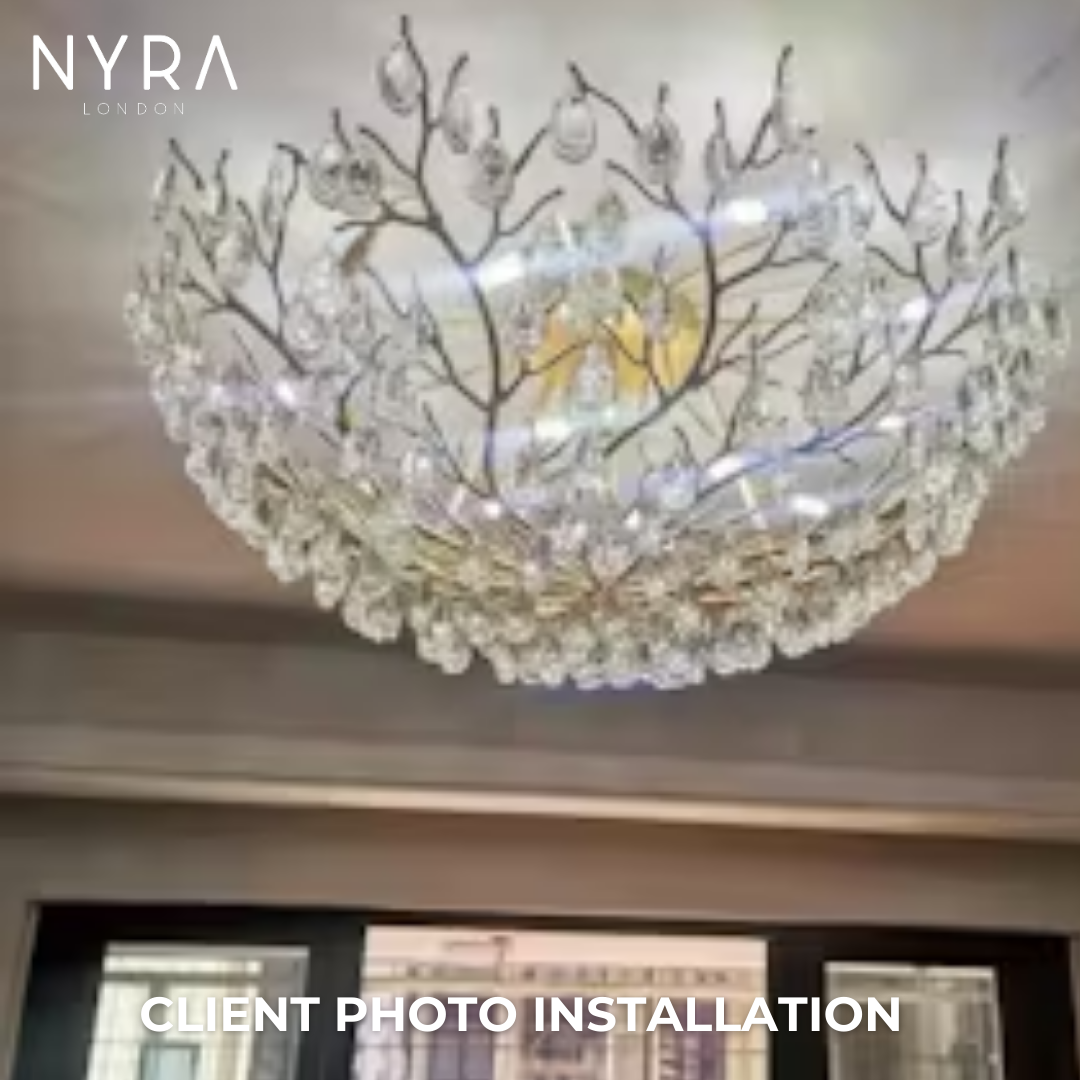 Selina Crystal Ceiling Lamp