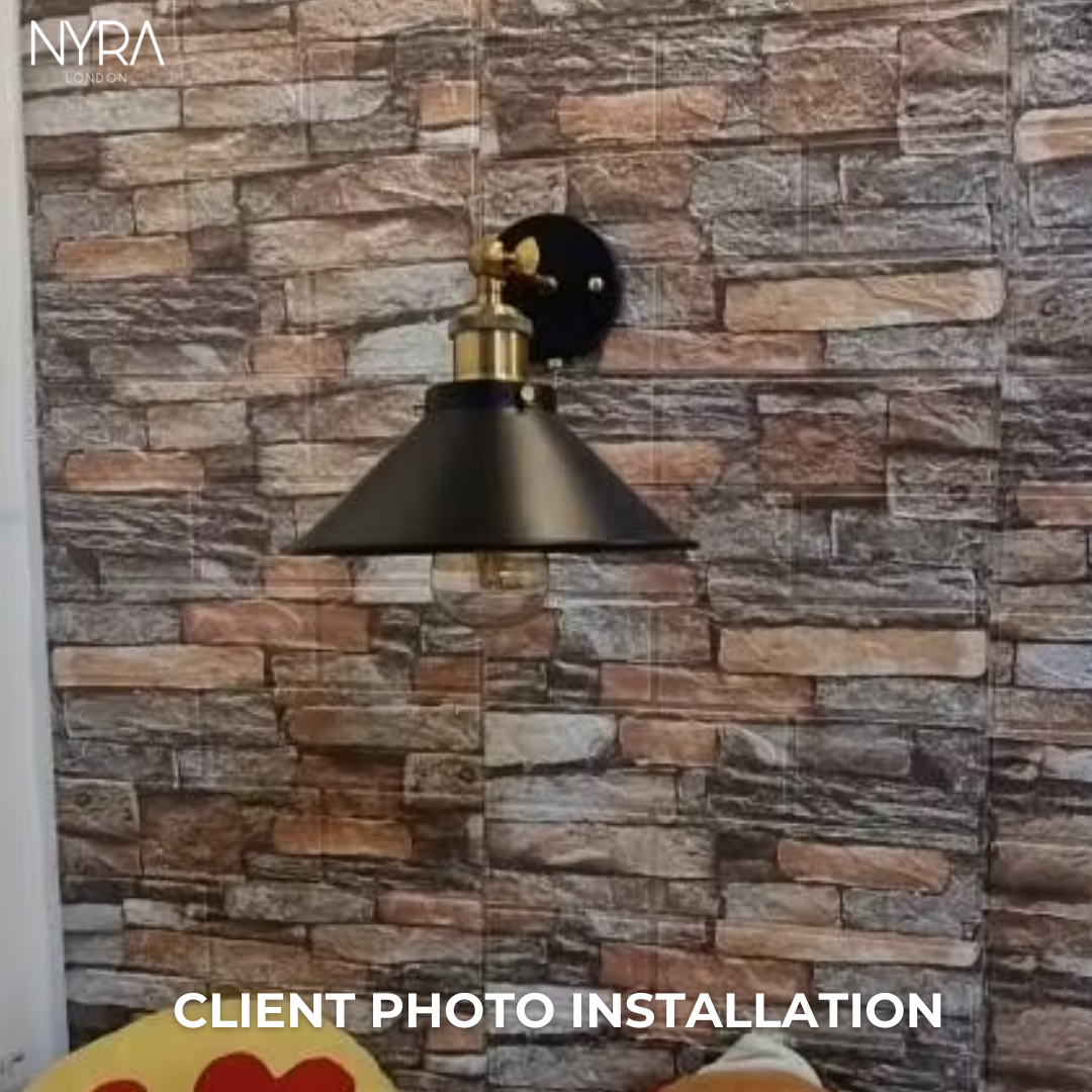 Hunter Industrial Wall Lamp