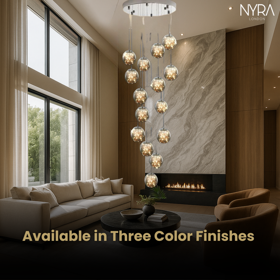 Bella Glass Ball Chandelier