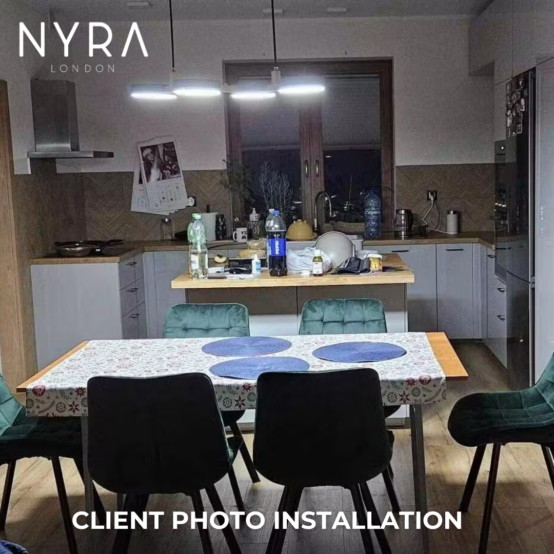 TrioGlow Modern LED Pendant