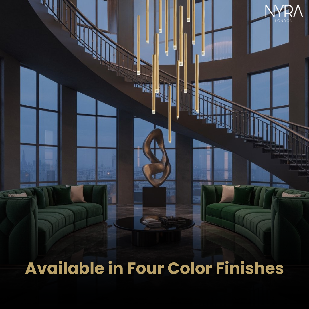 Dorset Staircase Tube Chandelier