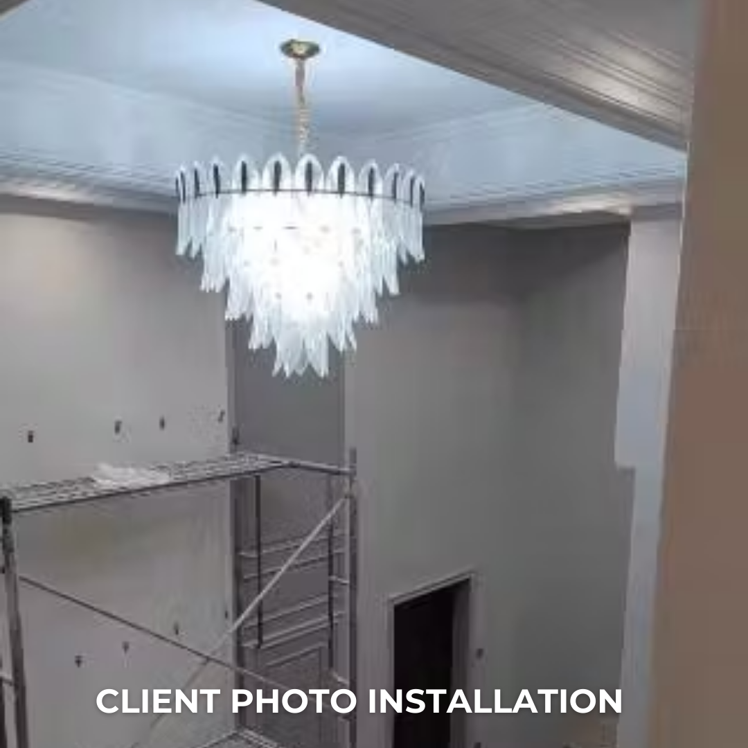 VIOLETTA Glass Chandeliers