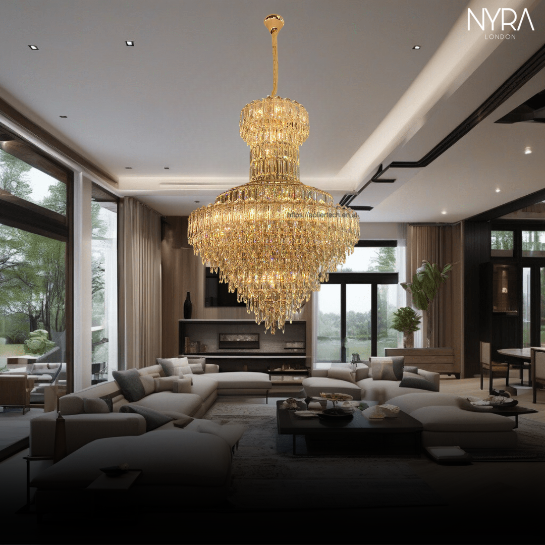Orlix Large Crystal Chandelier