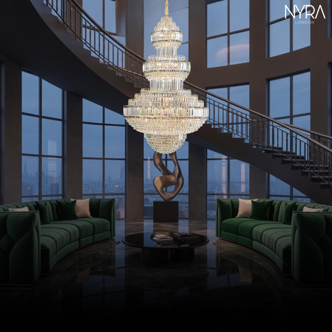 Nyra Royal Crystal Chandelier