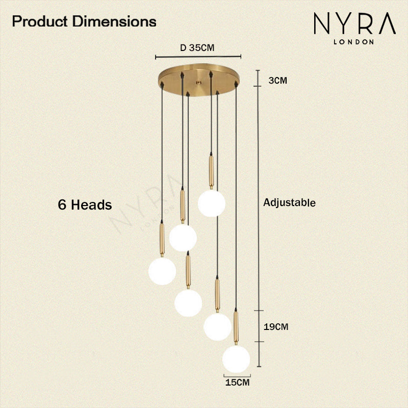 Jane Orb Chandelier