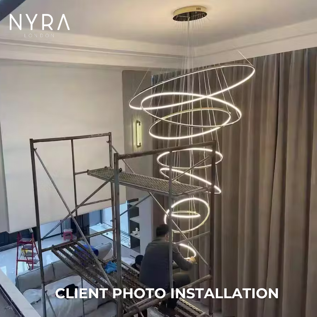 Mia Ring Chandelier