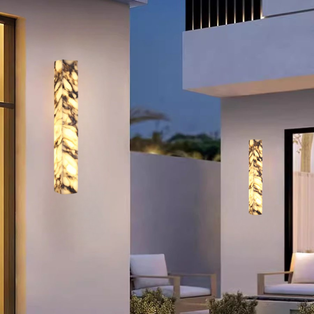 Mira Marble Minimalist Wall Light