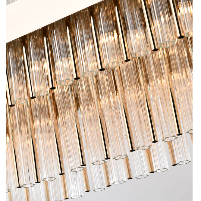 Lurano Rectangular Crystal Chandelier