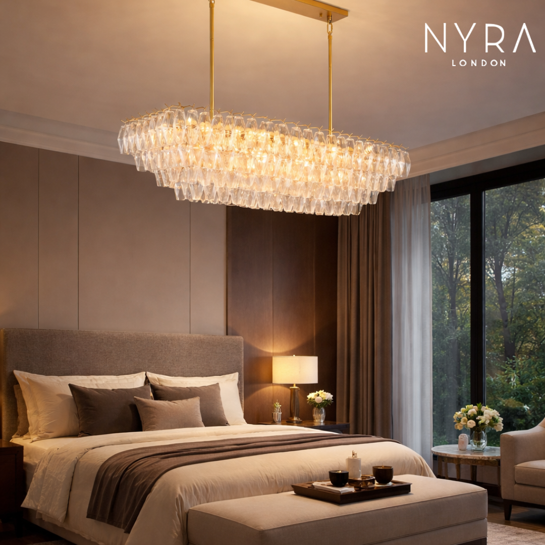 Madelyn Glass Rectangular Chandeliers