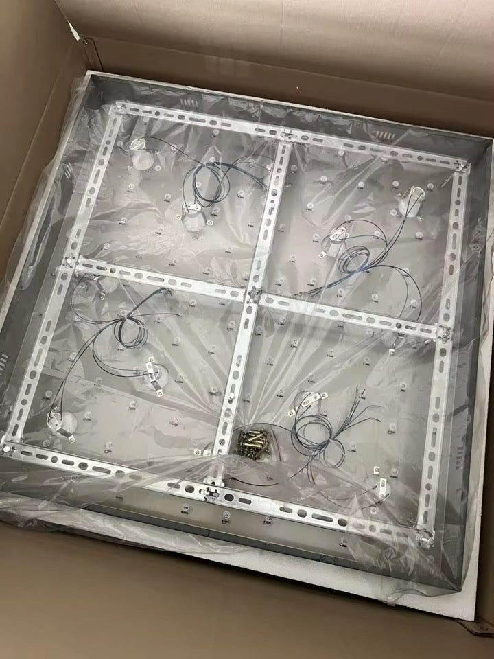 NYRA Modern Stone Chandelier