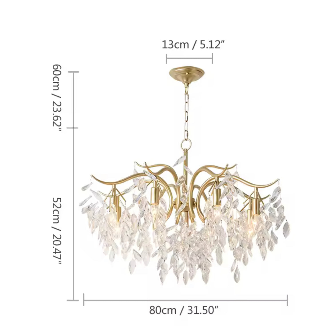 Waltz Crystal Chandelier