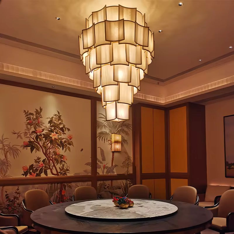 Nyra Glass Chandelier