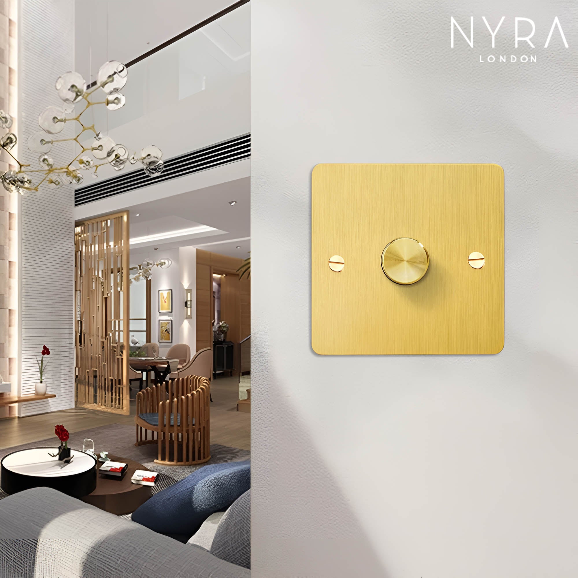 NYRA Customisable Dimmer Switches