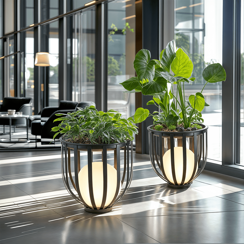 NYRA Flower Pot Table Lamp