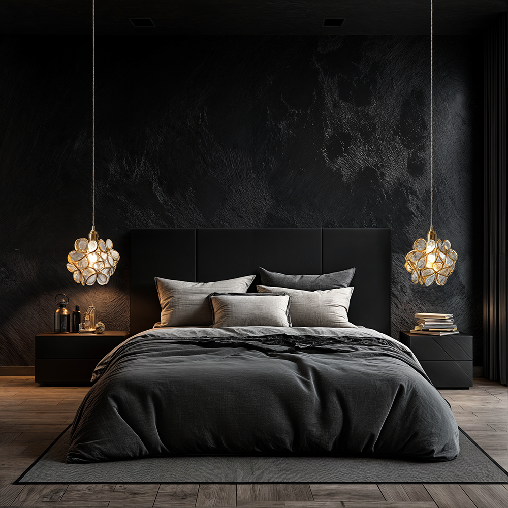 NYRA Flower Glass Pendant