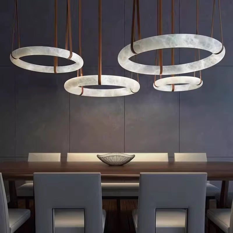 Wexford Marble Ring Chandelier