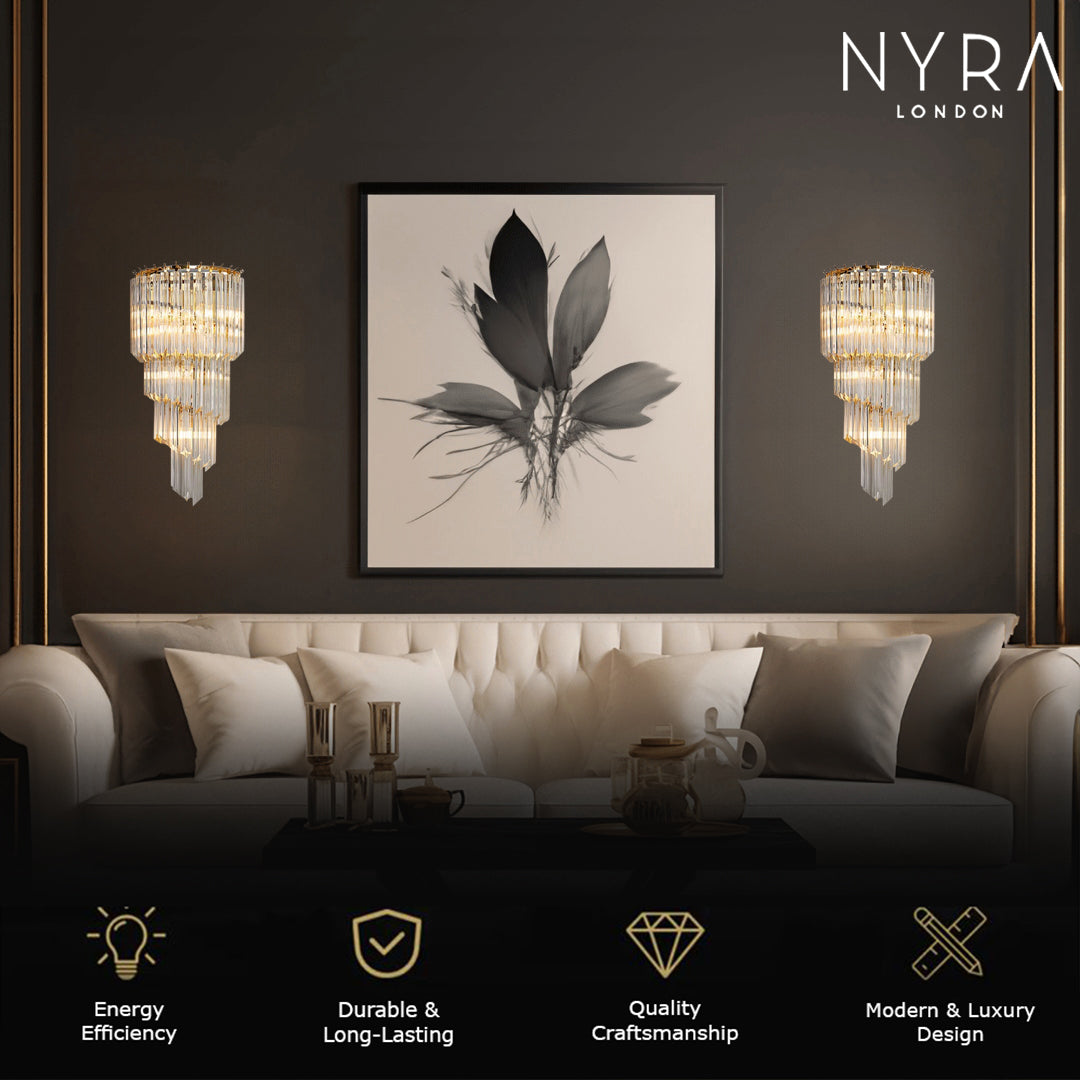 Alana Crystal Wall Lamp