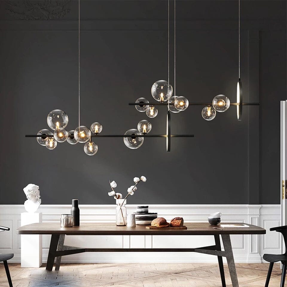 Amelia Glass Bubble - Chandelier Light