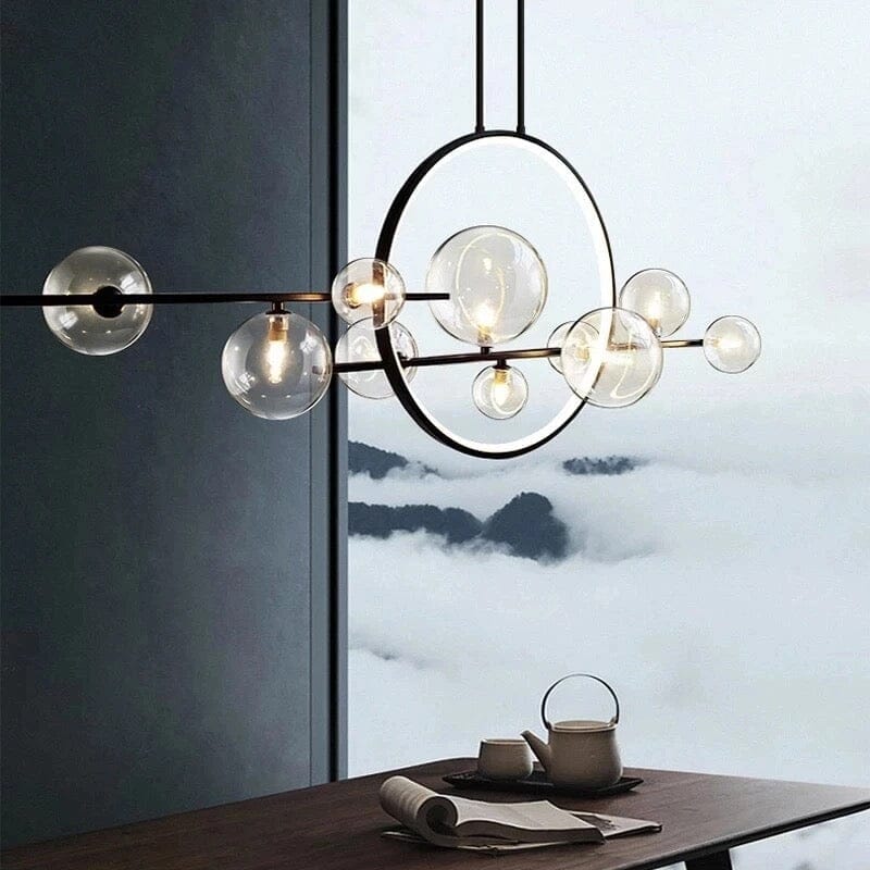 Amelia Glass Bubble - Chandelier Light