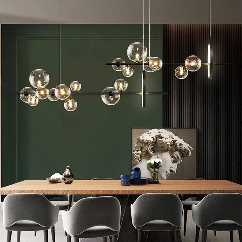 Amelia Glass Bubble - Chandelier Light