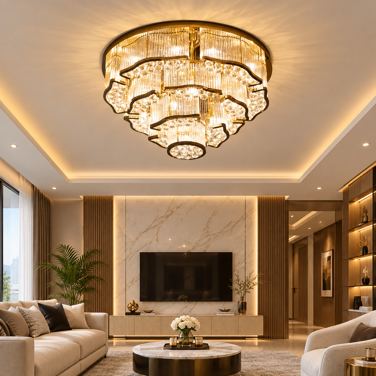 Arvyn Crystal Chandelier