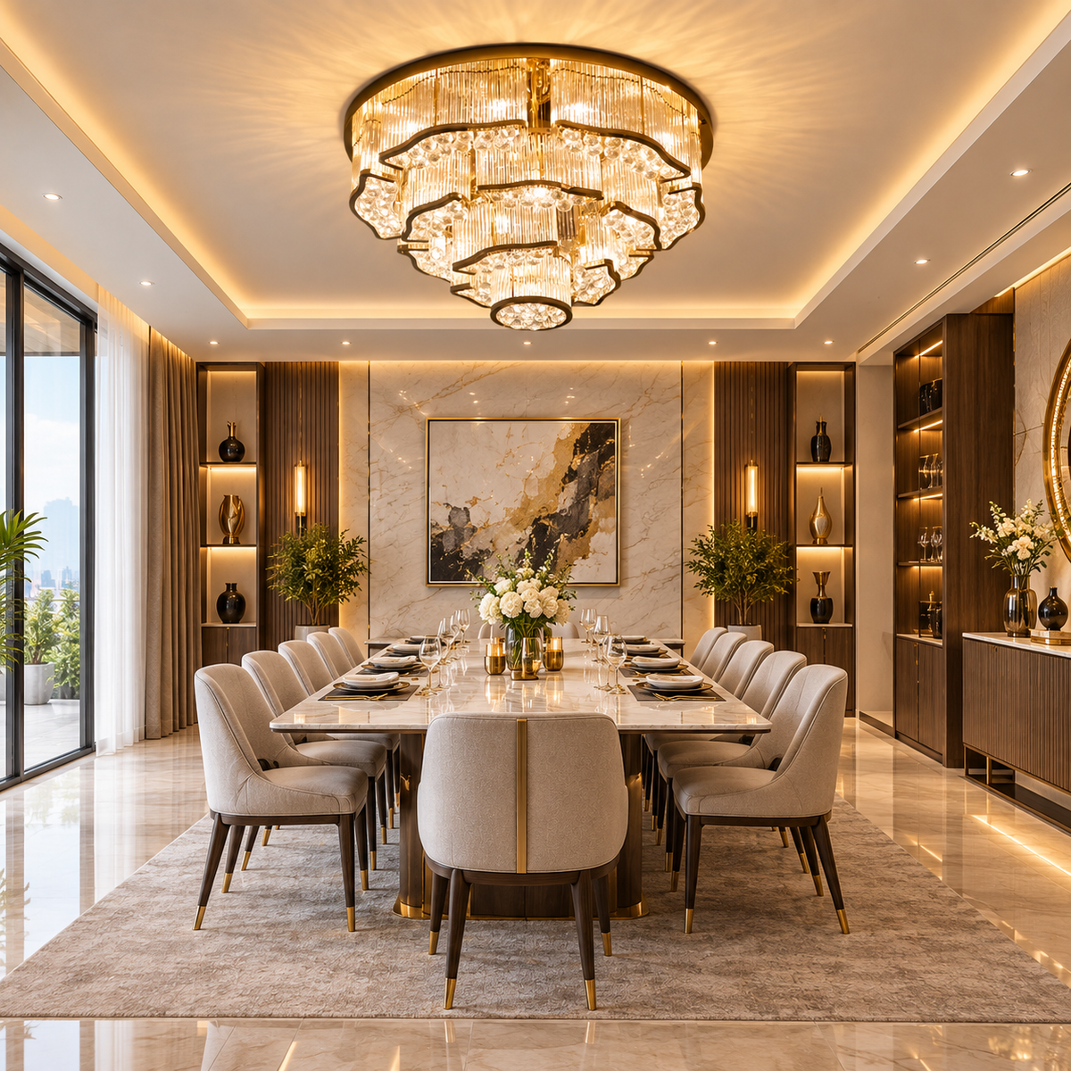 Arvyn Crystal Chandelier