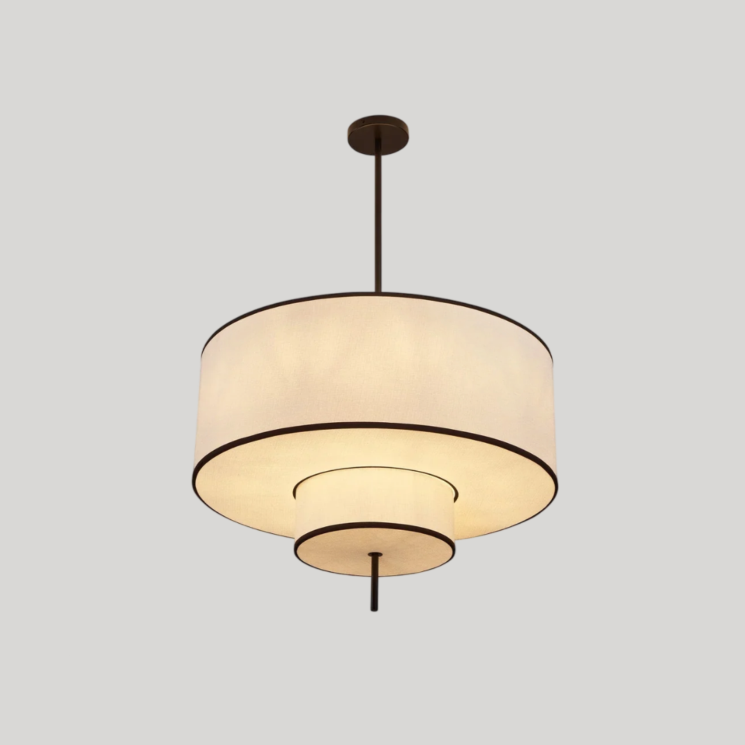Avor Linen Fabric Pendant Light