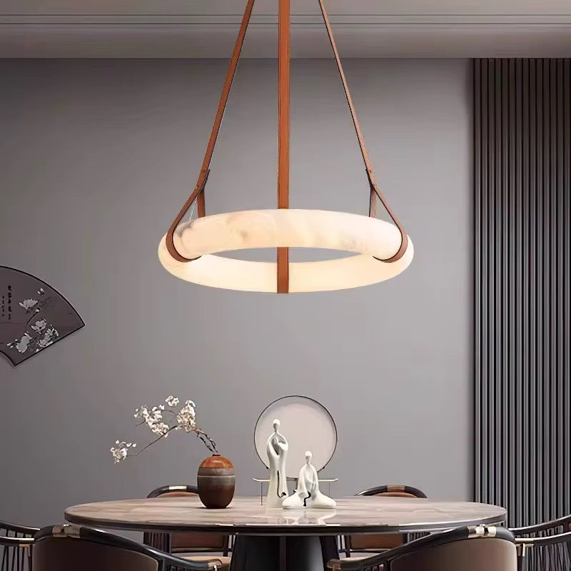 Wexford Marble Ring Chandelier